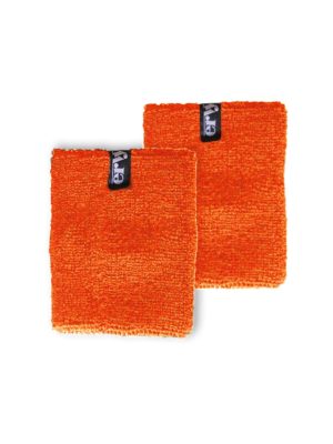 Schweißband in orange, Einheitsgröße, paarweise erhältlich