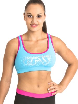 Top, Crop Top, Gym, Flexdruck, Transferdruck