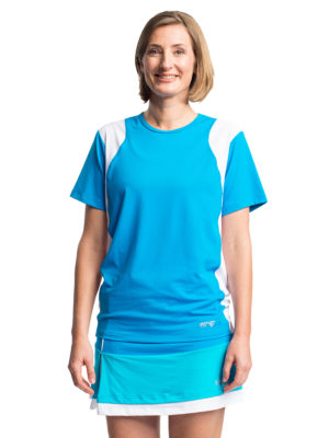 Tennis T-Shirt Unisex mir Rundhals
