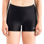 ERVY Gymnastik Short ohne Mittelnaht vorne, in vielen Fsarben